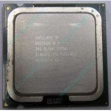 Процессор Intel Celeron D 346 (3.06GHz /256kb /533MHz) SL9BR s.775 (Красноярск)